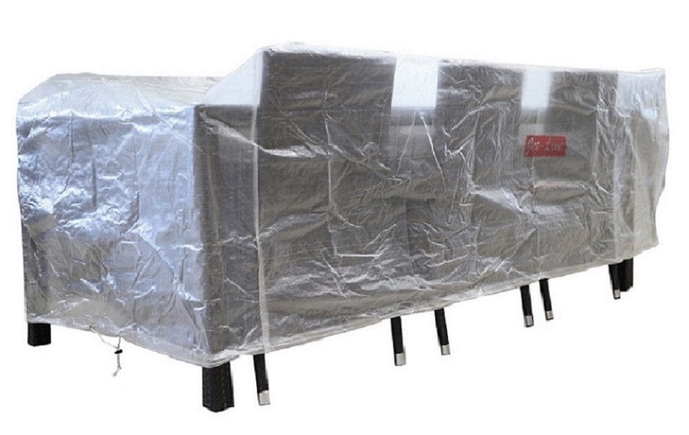 Jet-Line Schutzplane Abdeckplane Palermo 320 x 130 x 80 cm transparent