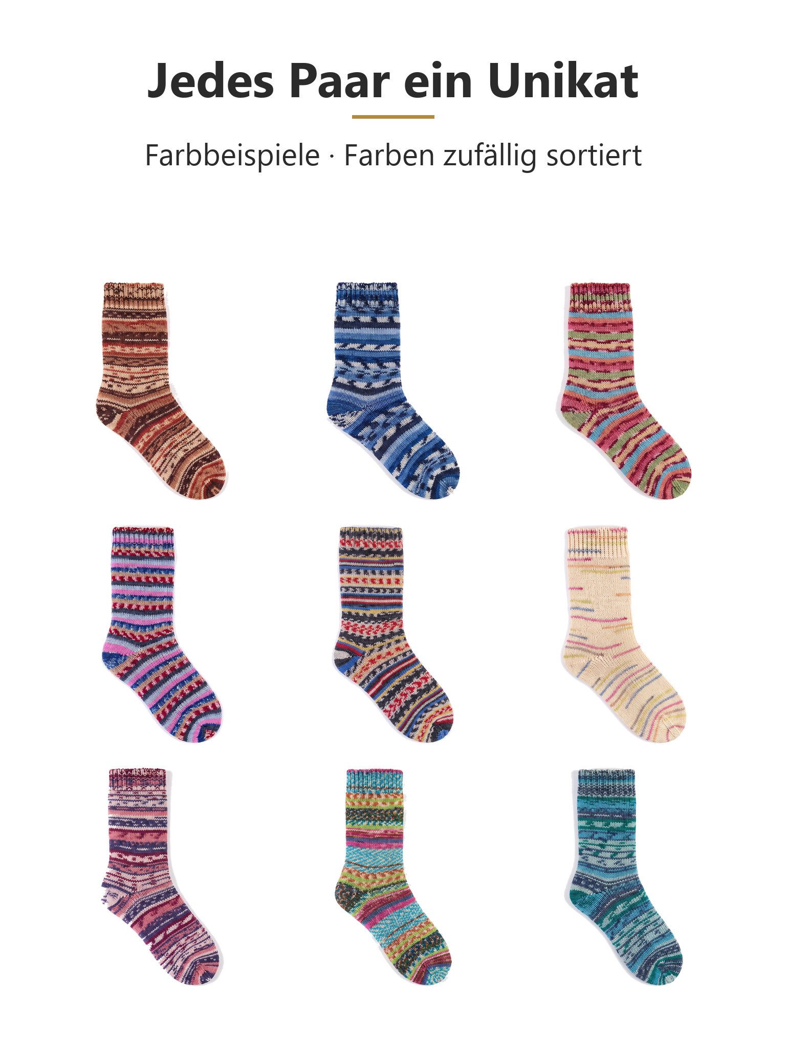 Black Snake Thermosocken Warme Wollsocken wie von Oma gestrickt für Damen Herren bunt geringelt (Socken-Set, 2-Paar, Bunt sortiert 39/42) Stricksocken mit 70 %  – Bild 3 von 5