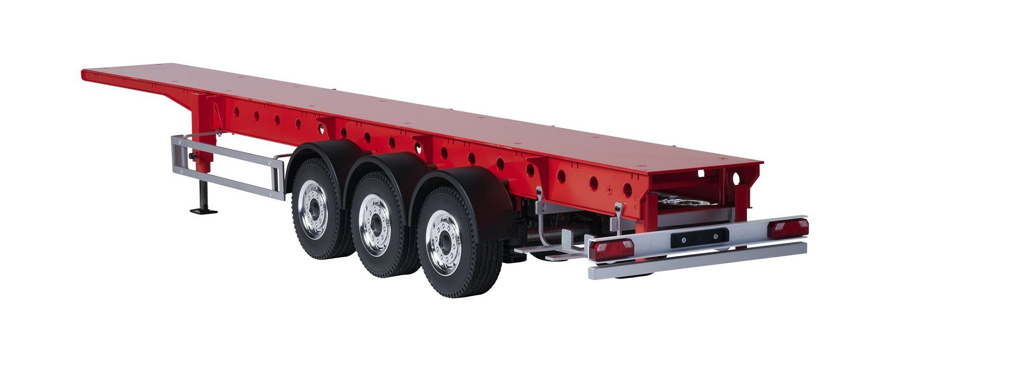 Carson Truck 3 Achs Aufliegerfahrgestell Ver. 3 Stahl 1:14 RC-Ladegerät