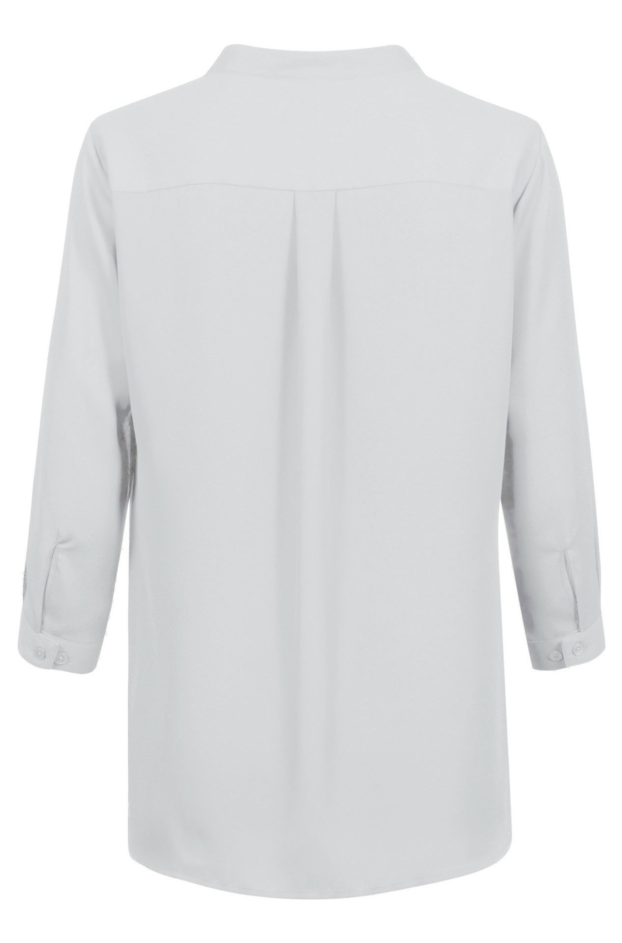 GREIFF Langarmbluse Greiff CHIFFON Damen Bluse 3/4-Arm V-Neck Regular Silbe günstig online kaufen