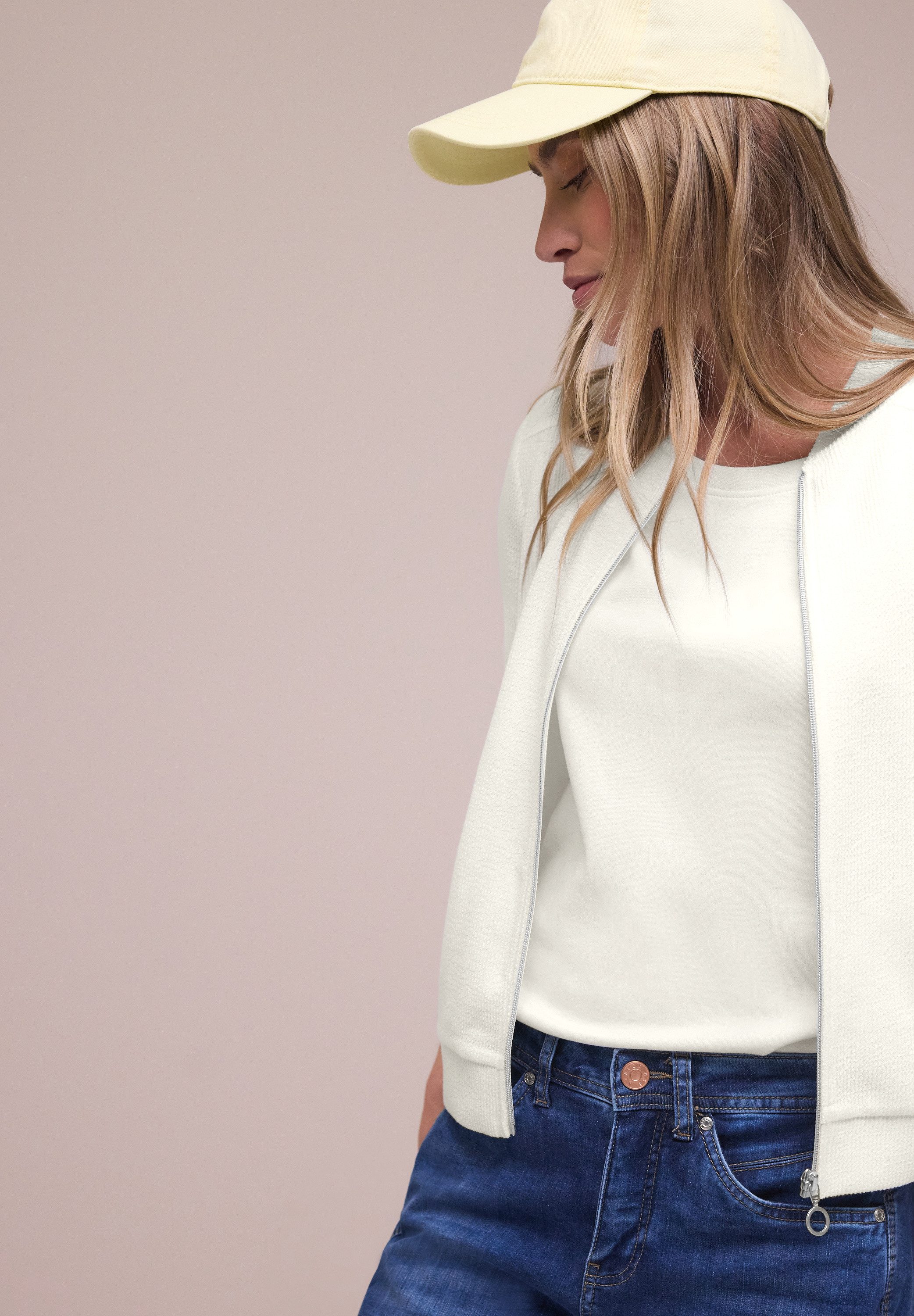 STREET ONE mit Zipper und Struktur