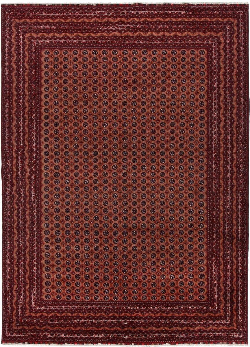 Orientteppich Afghan Mauri 246x346 Höhe: 6 Orientteppich, Handgeknüpfter Trading, Nain mm rechteckig