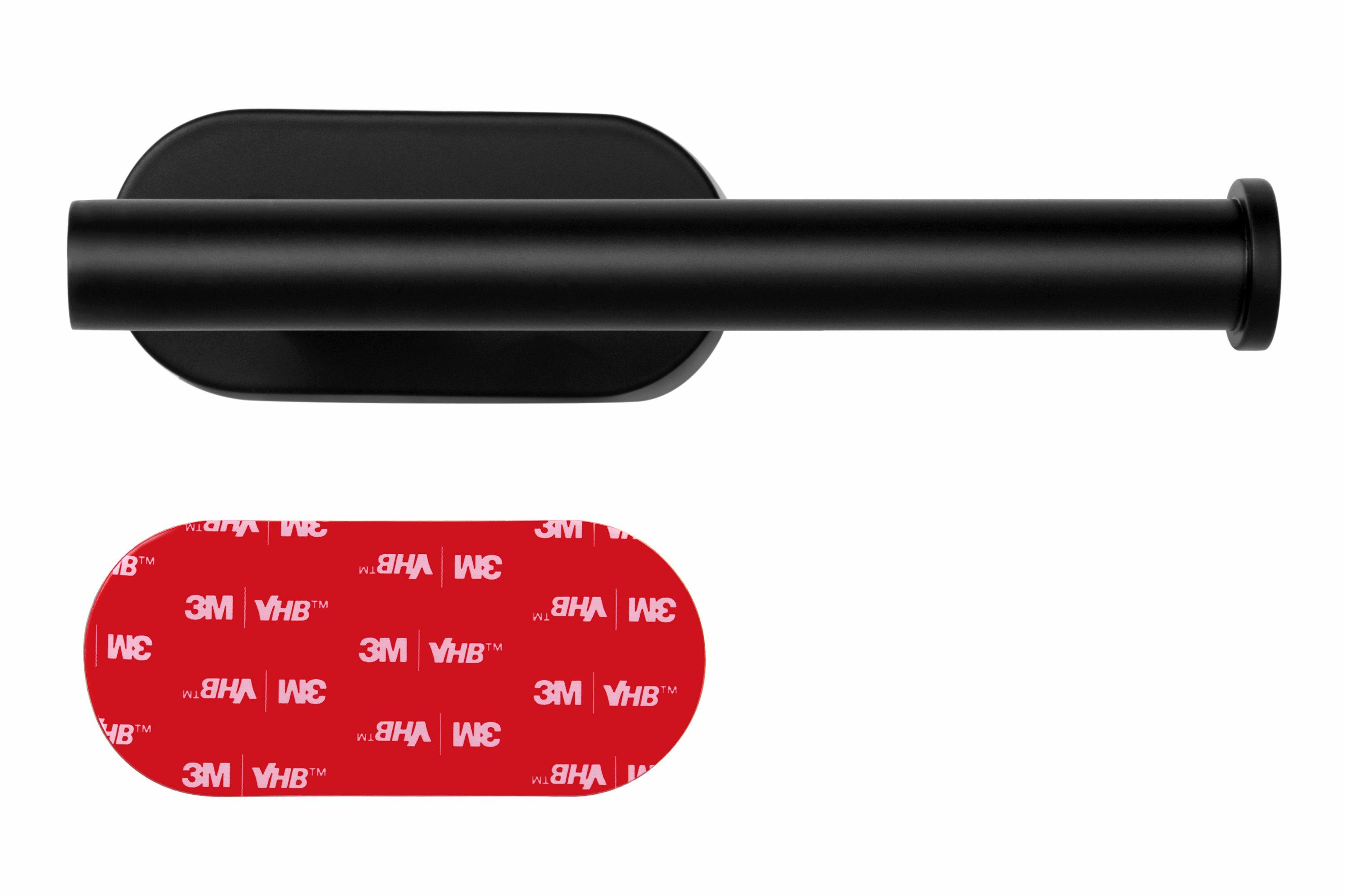 Ambrosya Toilettenpapierhalter Selbstklebender Klopapierhalter aus Edelstahl, Klopapier Halterung (Packung), Leichte Montage