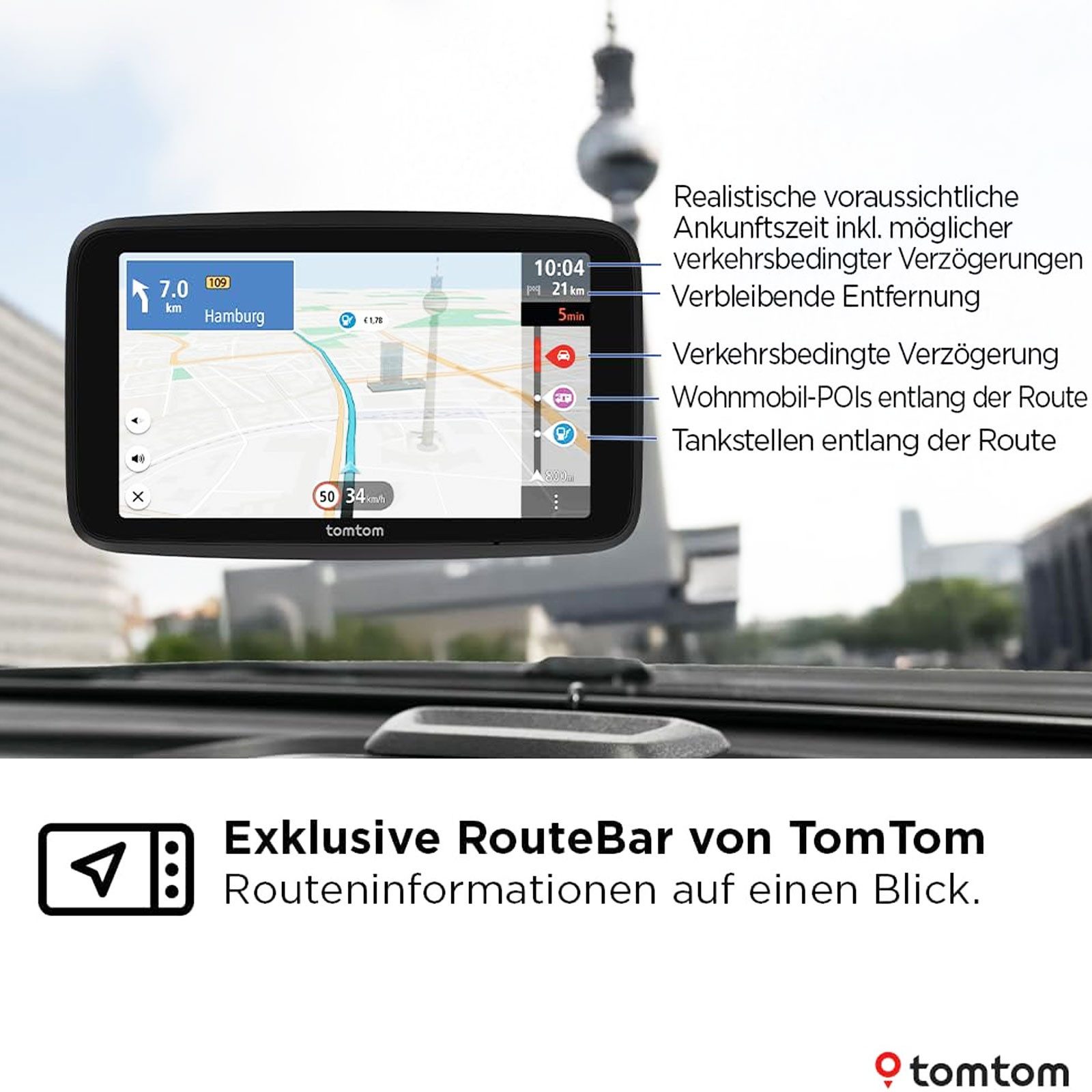 TomTom Camper Navi GO Navigationsgerät