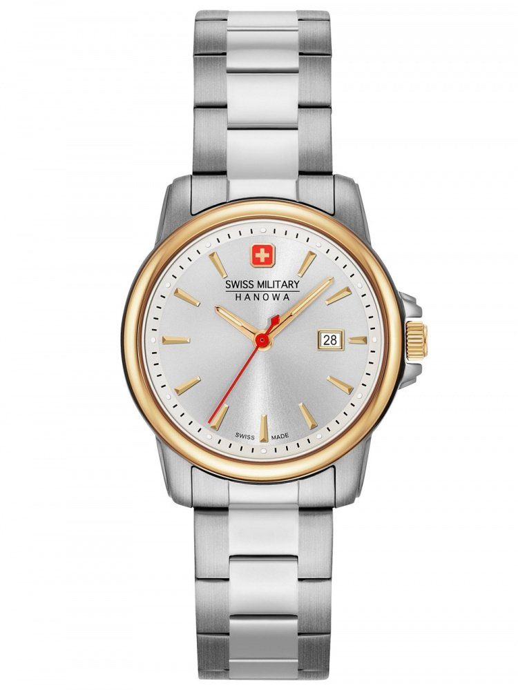 SWISS LADY 06-7230.7.55.001, Swiss Military RECRUIT Uhr Sekunde Schweizer II, Hanowa