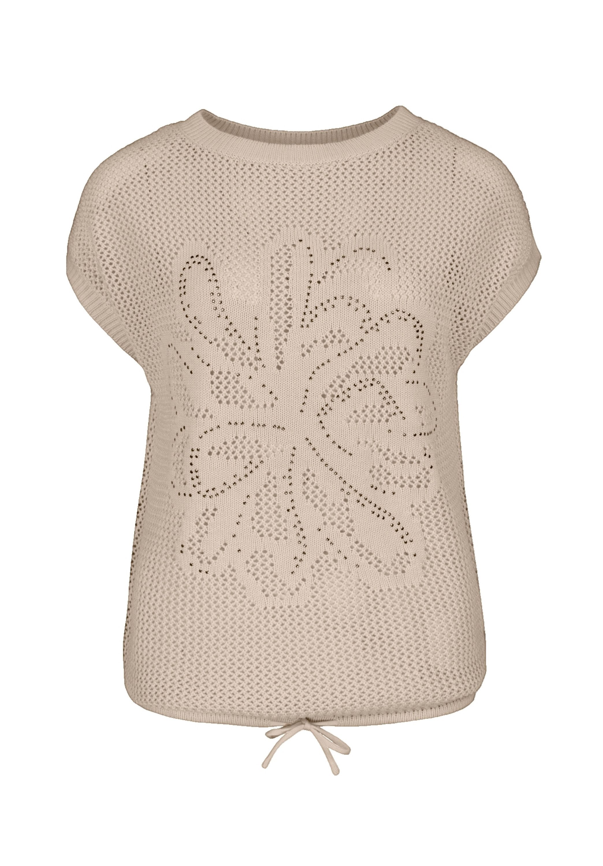 bianca Strickpullover ROMY in Lochstrickoptik mit Rundhalsausschnitt günstig online kaufen