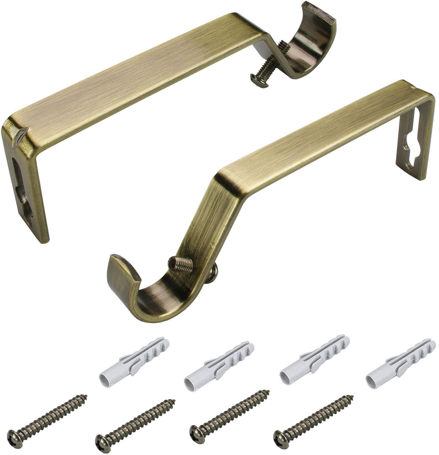 Liedeco Träger, Gardinenstangen, (Set, 2-St), für günstig online kaufen