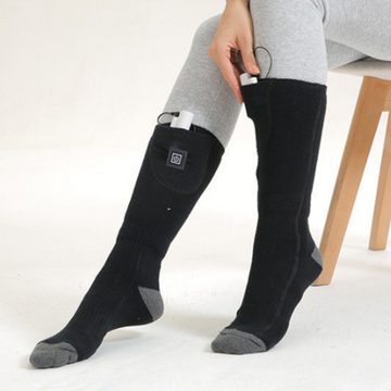 GelldG Thermosocken Beheizte Socken für Herren Damen Akku Elektrische Socken im Winter