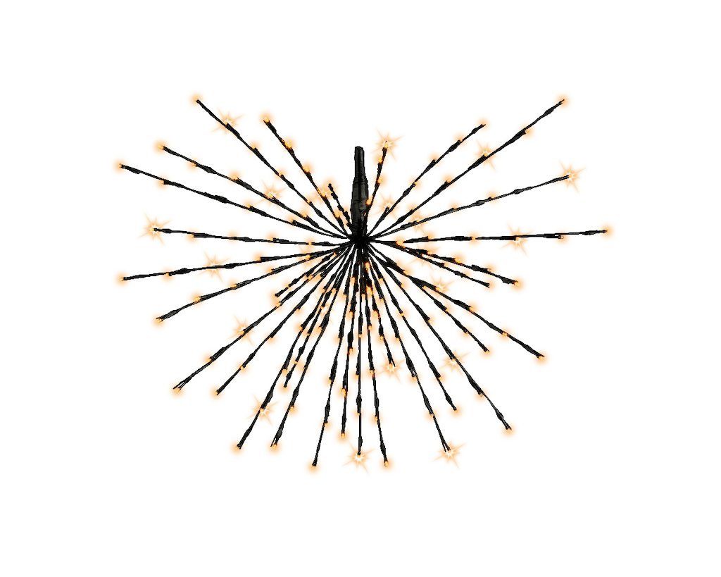 Kaemingk LED Stern LED Leuchtstern Polarstern Blinkfunktion outdoor, LED fest integriert, klassikweiß