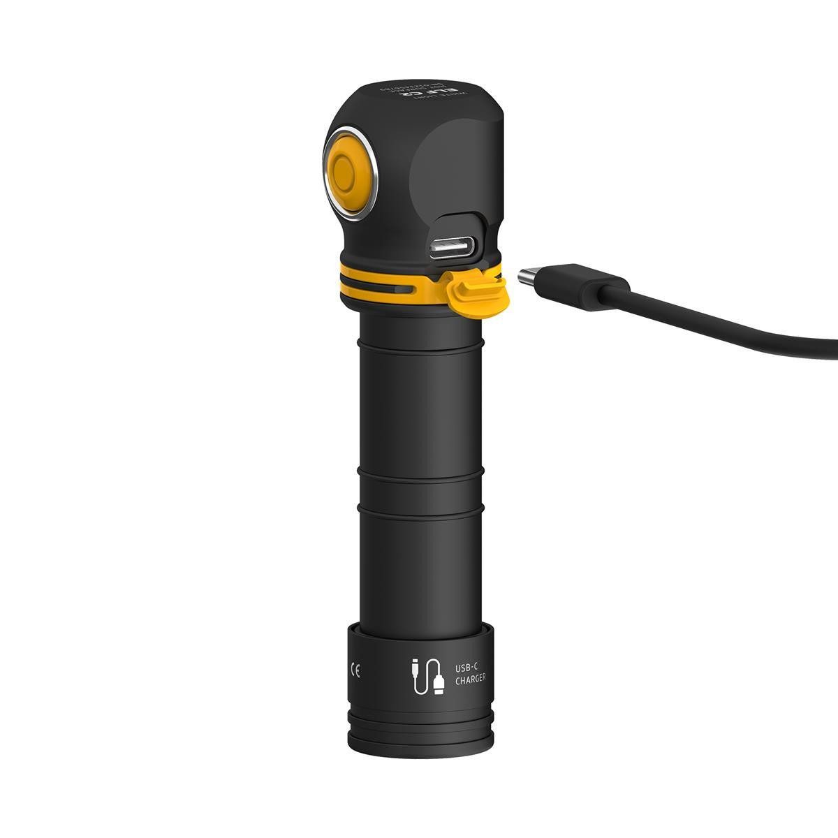 Armytek LED Stirnlampe Armytek Elf C2 Taschenlampe / Stirnlampe mit USB-C kalt (1100 lm)