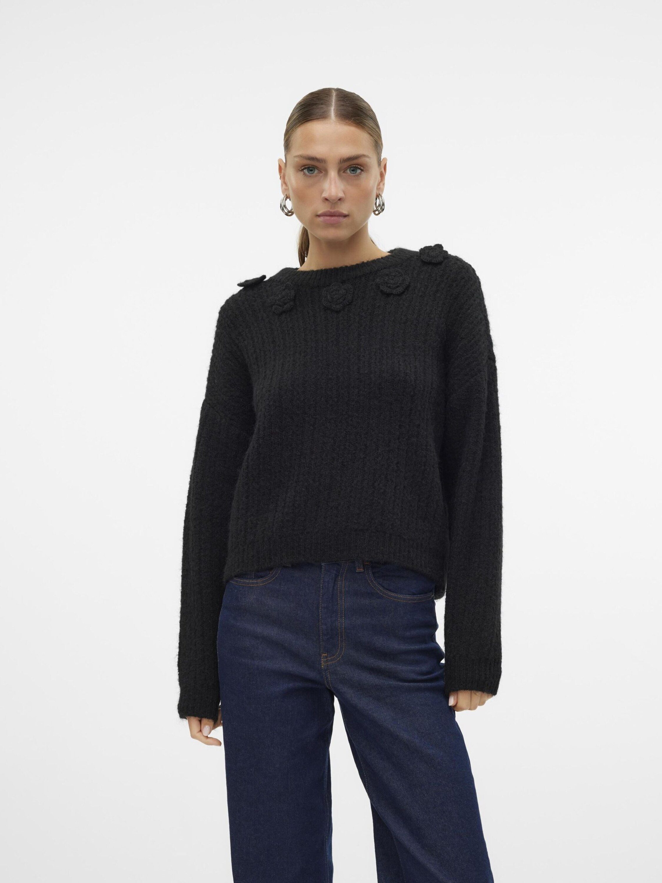 Vero Moda Strickpullover Aletta (1-tlg) Weiteres Detail
