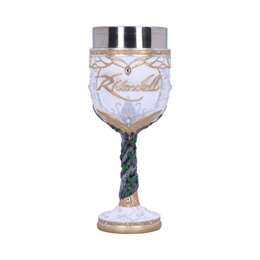 Nemesis Now Weinglas Herr der Ringe Kelch Rivendell, Resin