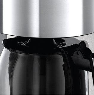 RUSSELL HOBBS Filterkaffeemaschine Elegance 23370-56, 1,25l Kaffeekanne, 1x4, 1,25l Glaskanne, max 10 Tassen, Digital Timer, Warmhalteplatte, 1600W