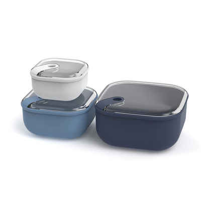 ROTHO Lunchbox 3er- Set Lunchboxenset ELA, Lebensmittelechter Kunststoff, (3er-Set, Lunchboxenset), auslaufsicher und luftdicht