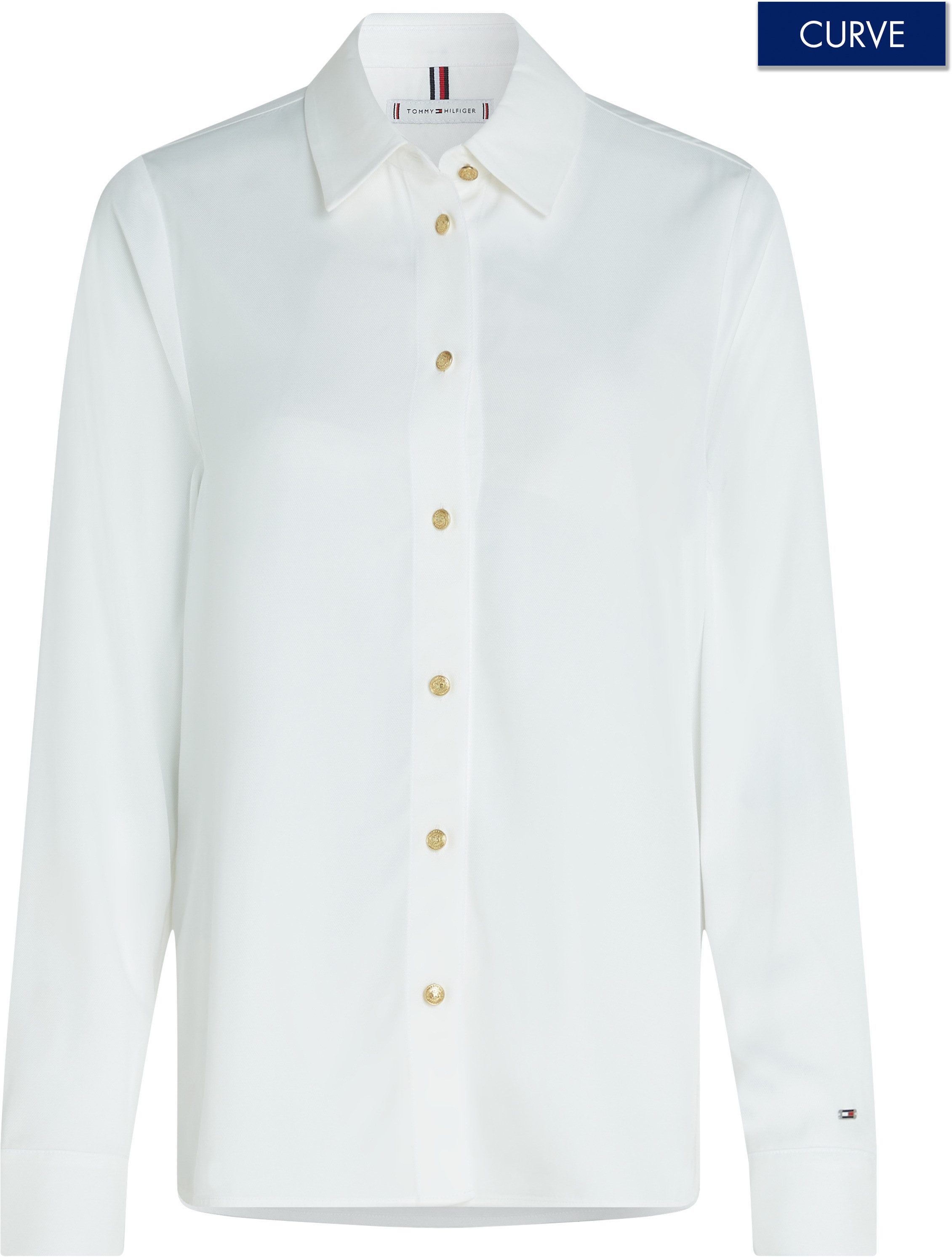 Hemdbluse CRV GOLD BUTTON VISCOSE LS SHIRT