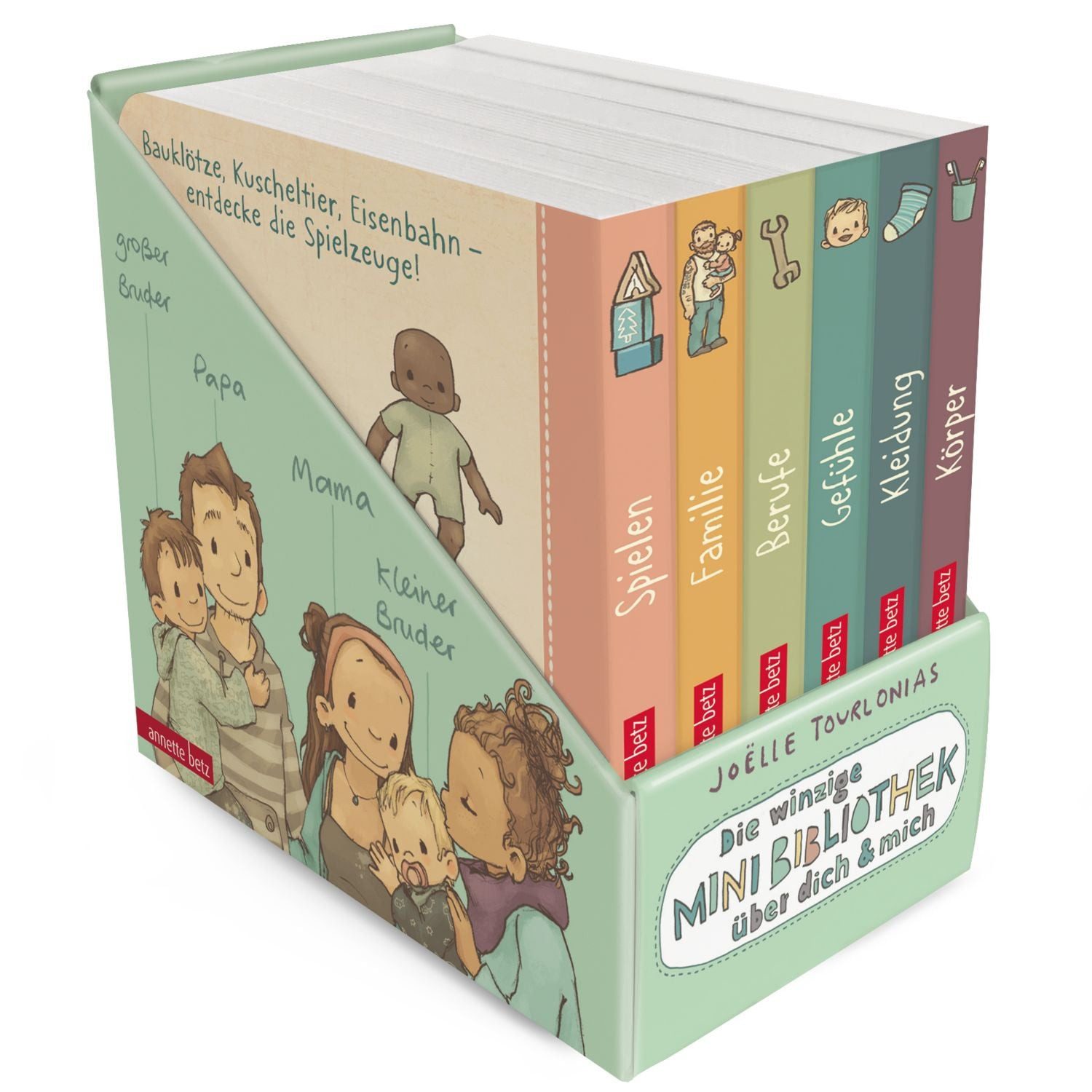 Die winzige Mini-Bibliothek über dich & mich (Die Mini-Bibliothek der / Joëlle Tourlonias