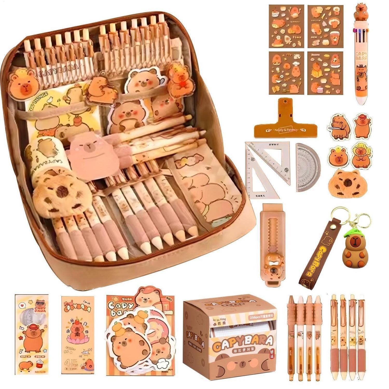 LuxusKollektion Federmäppchen Federmäppchen Set Aesthetic mit Stiften & Zubehör