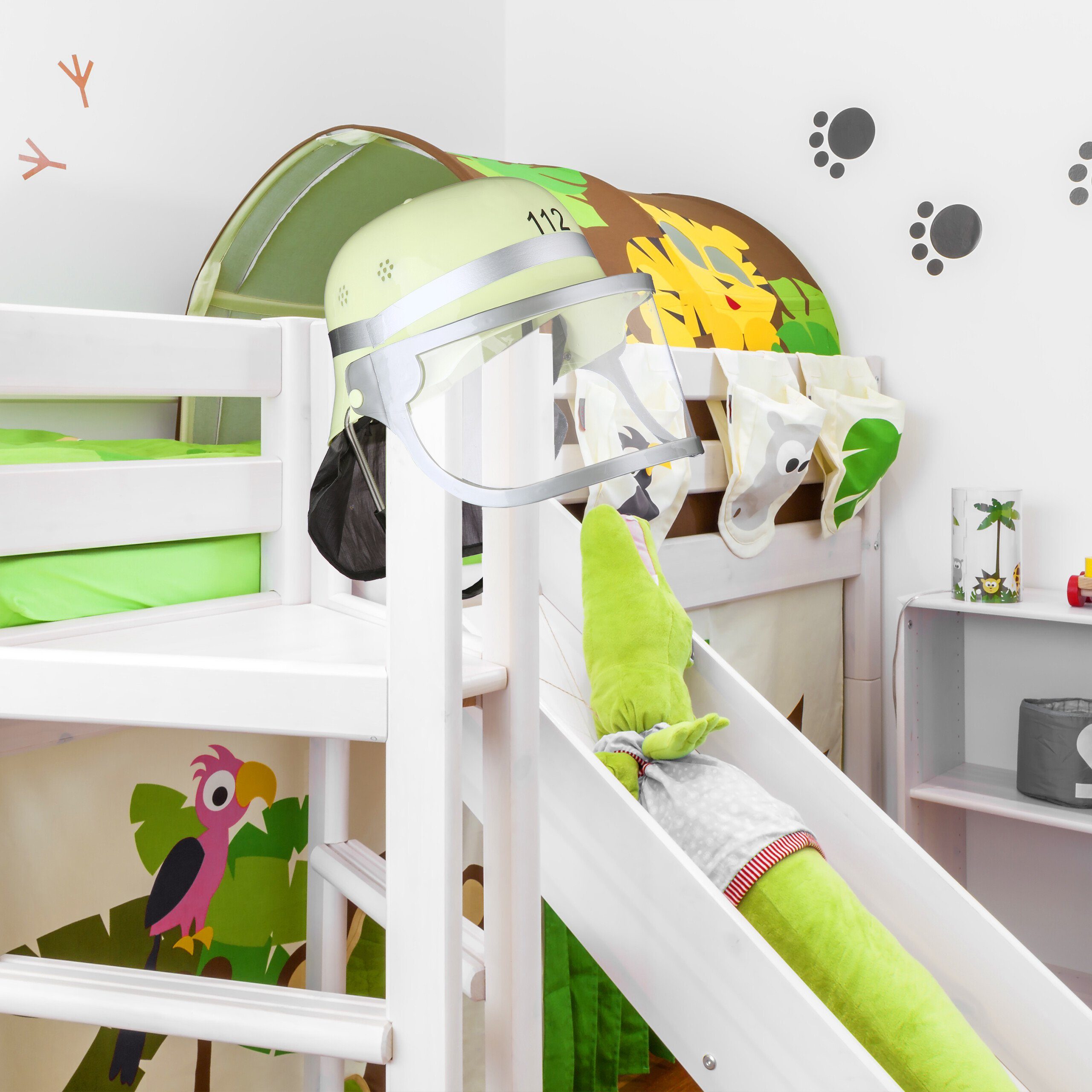 relaxdays Feuerwehrhelm für Kinder im 2er Set