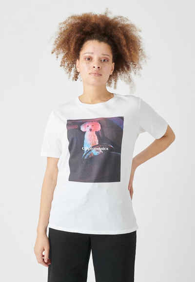 Cleptomanicx T-Shirt »Dog Driver« mit coolem Print