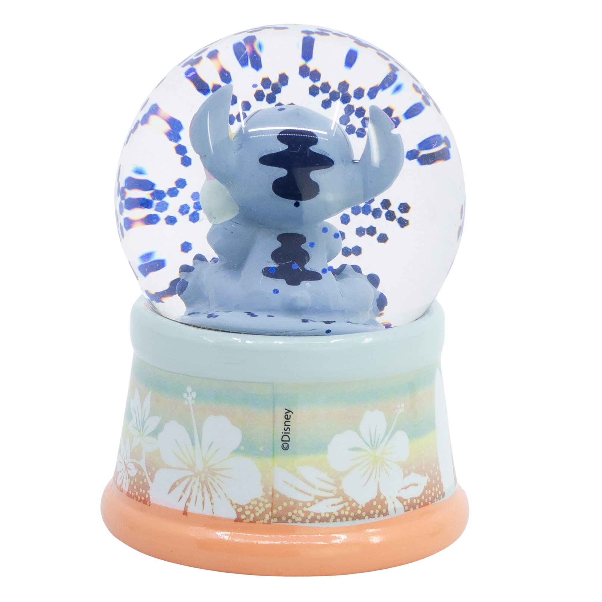 Disney Dekokugel Disney Lilo und Stitch mini Glaskugel Schneekugel 9 x 7 cm