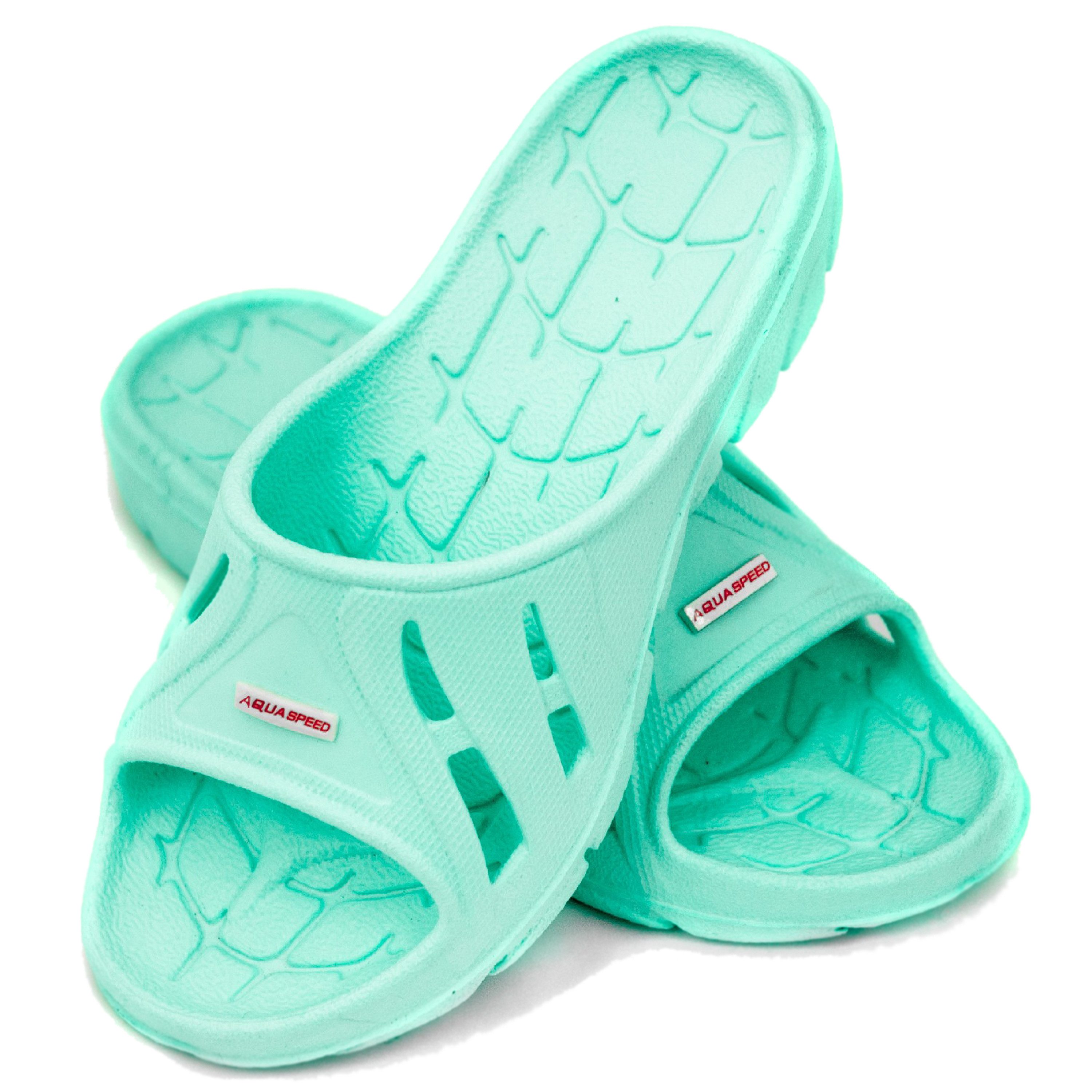 Aqua Speed ALABAMA Badelatschen Kinder + Mikrofaserhandtuch Badepantolette