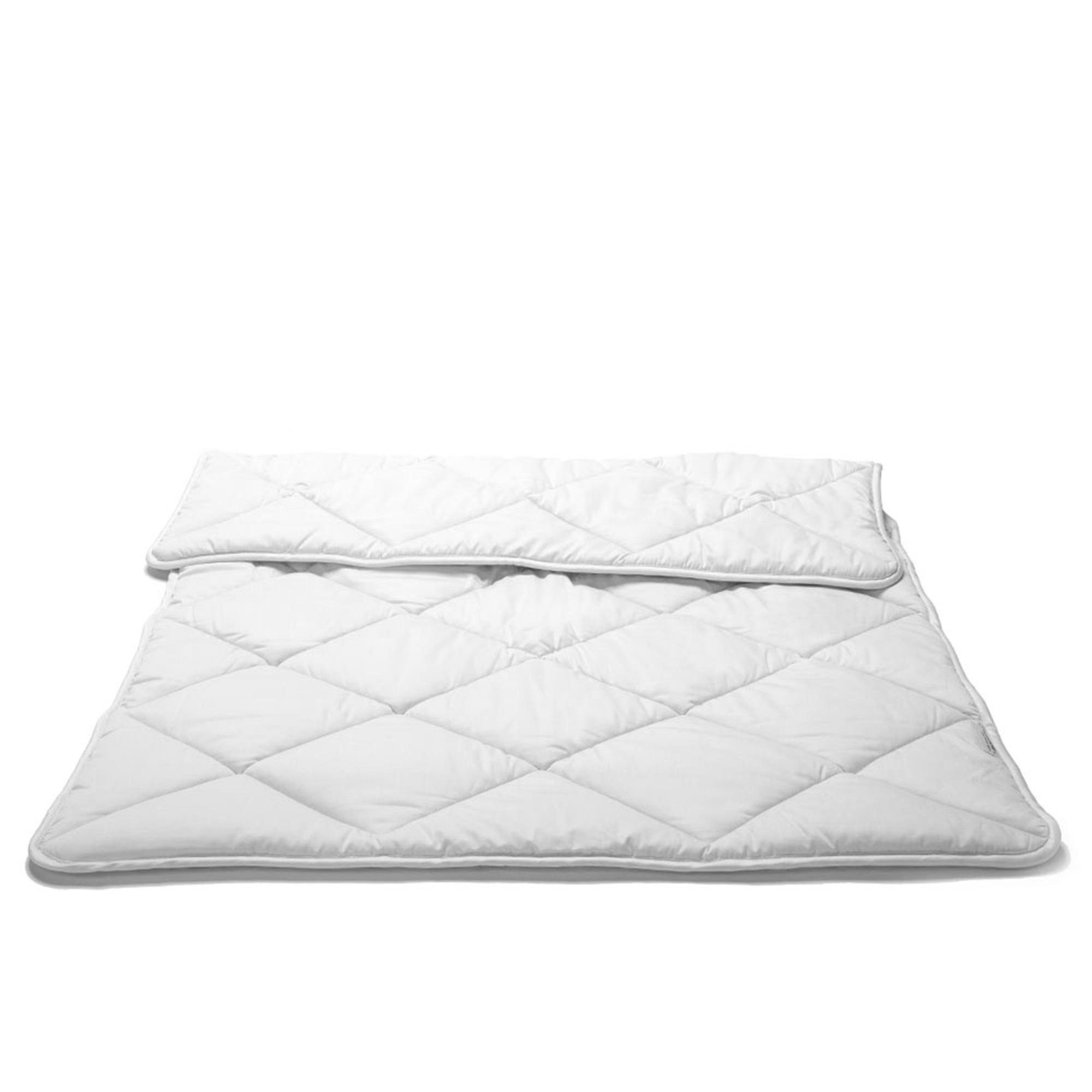 NATUREHOME Tagesdecke Ganzjahres-Bettdecke aus 100% Baumwolle, 155x220cm