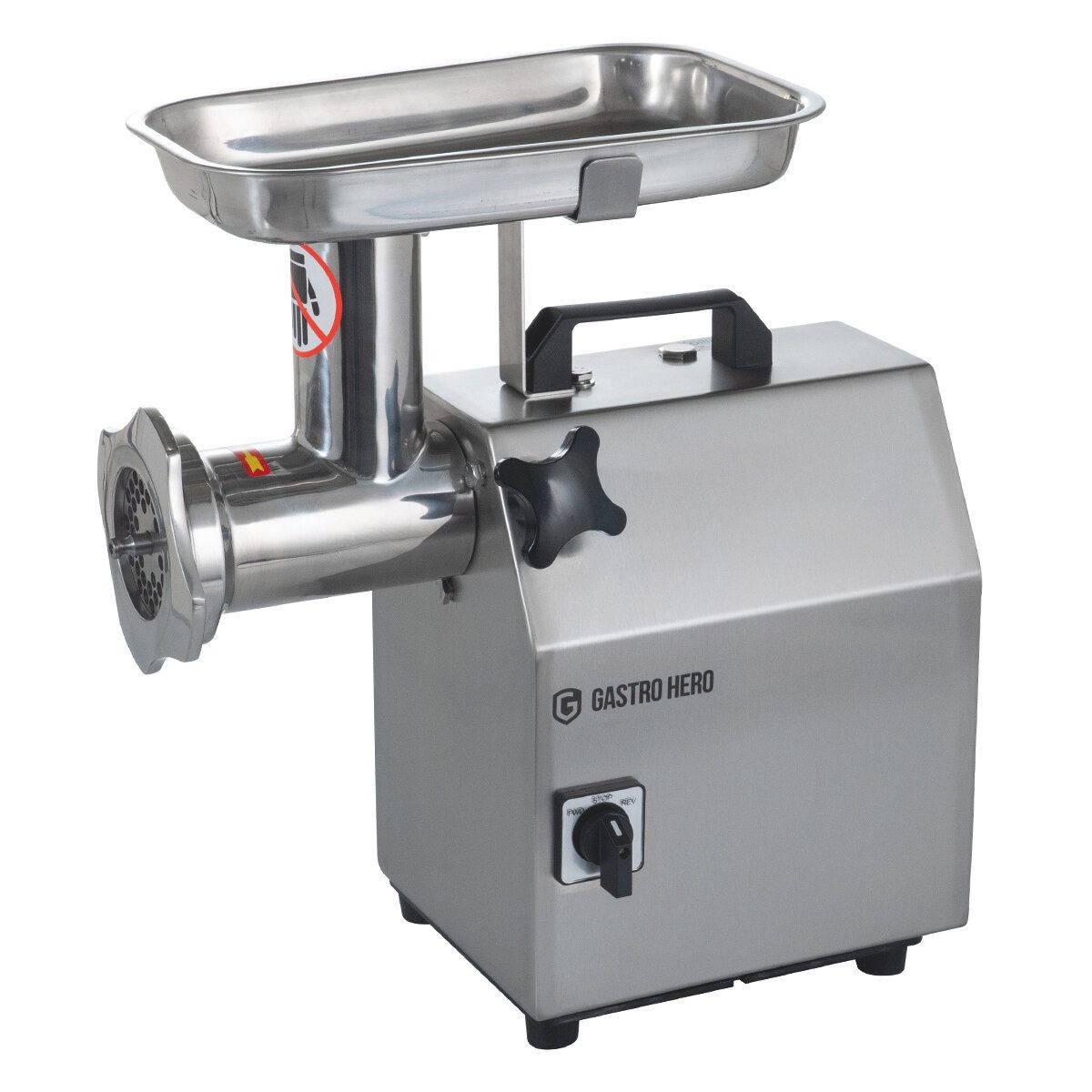 GastroHero Fleischwolf 220 kg/h Edelstahl elektrisch Profi