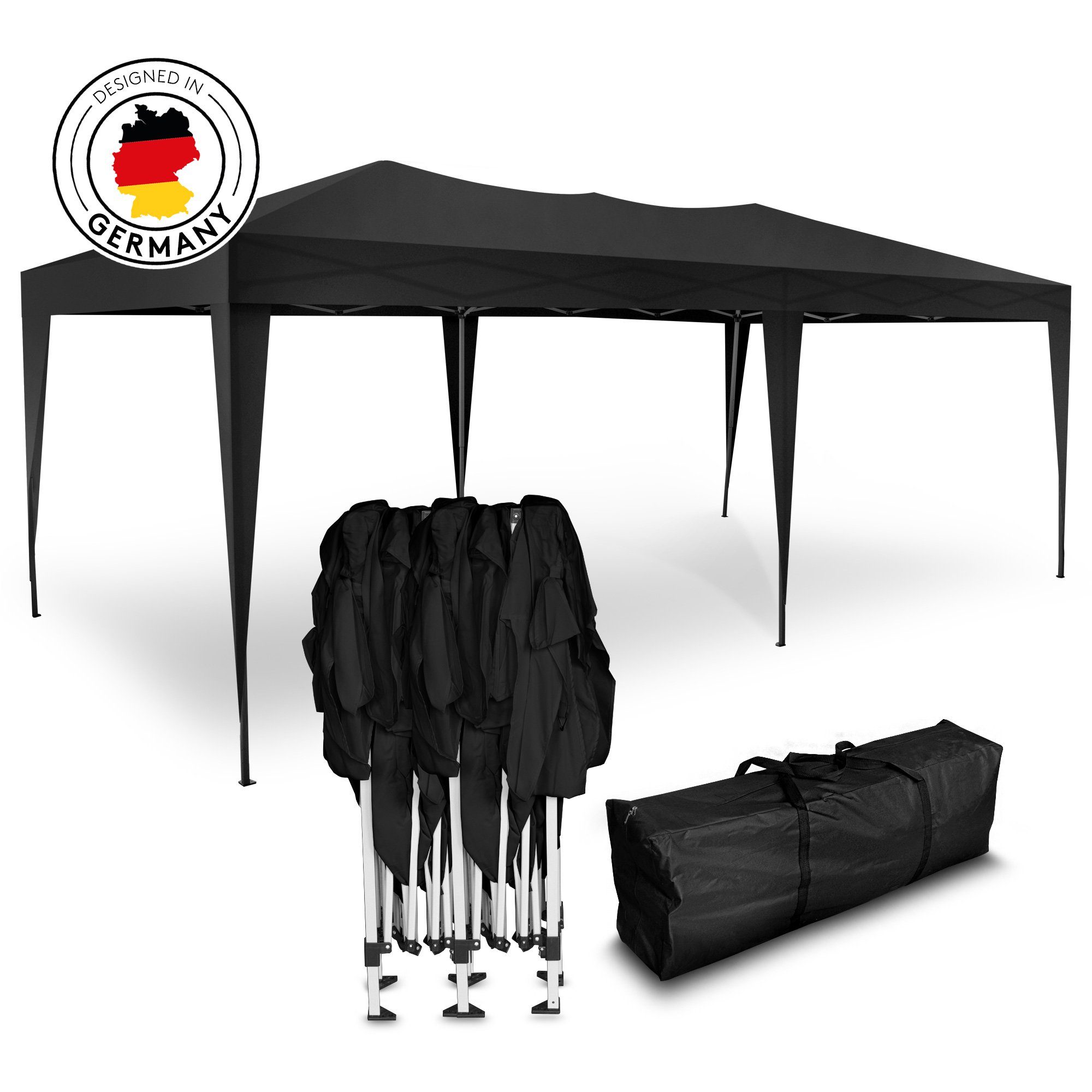 Kronenburg Partyzelt 3x6m wasserdicht - Gartenpavillon, günstig online kaufen