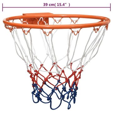 vidaXL Basketballkorb Basketballring Orange 39 cm Stahl