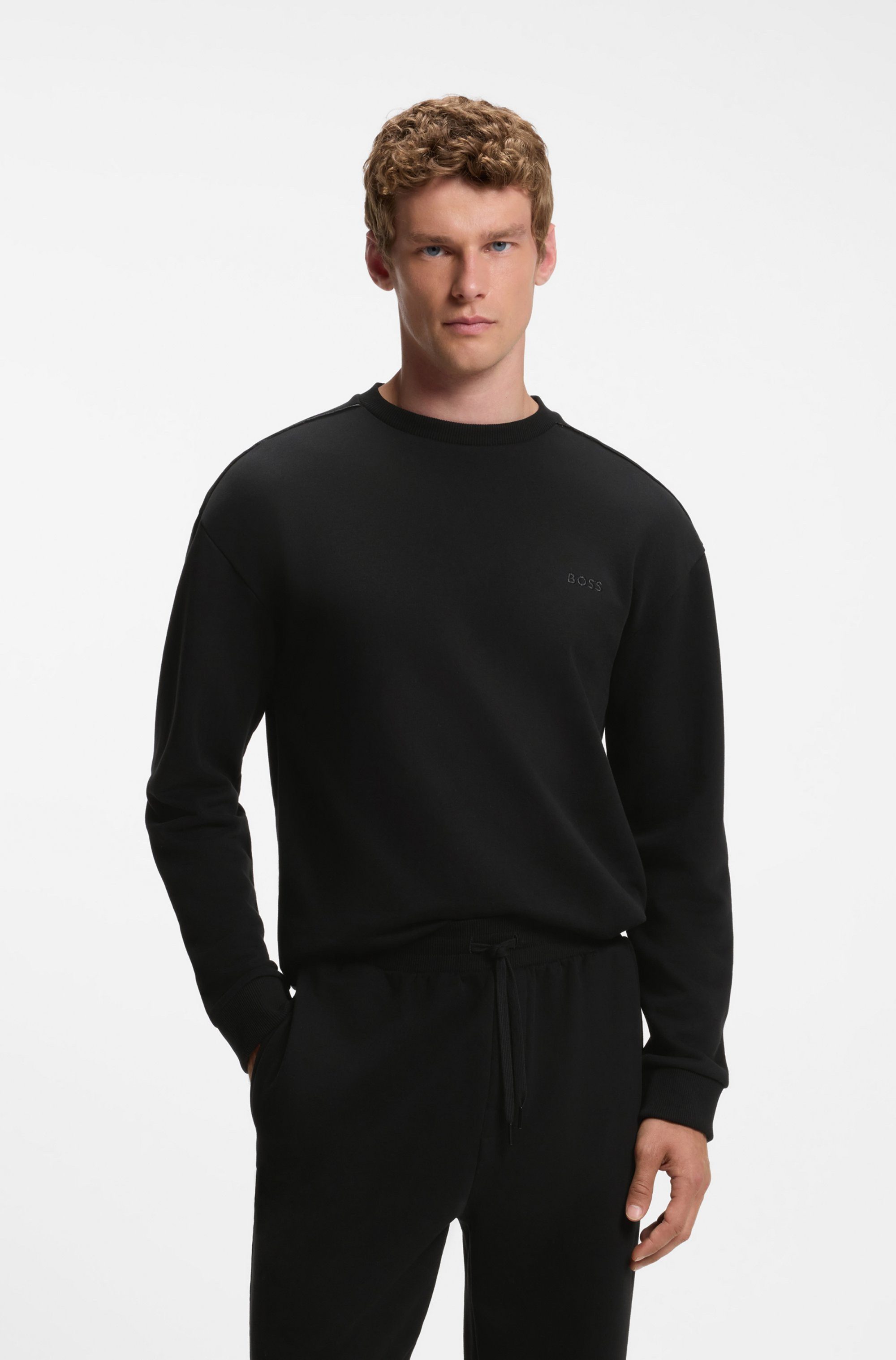 BOSS Sweatshirt Andrew Basic, regular fit