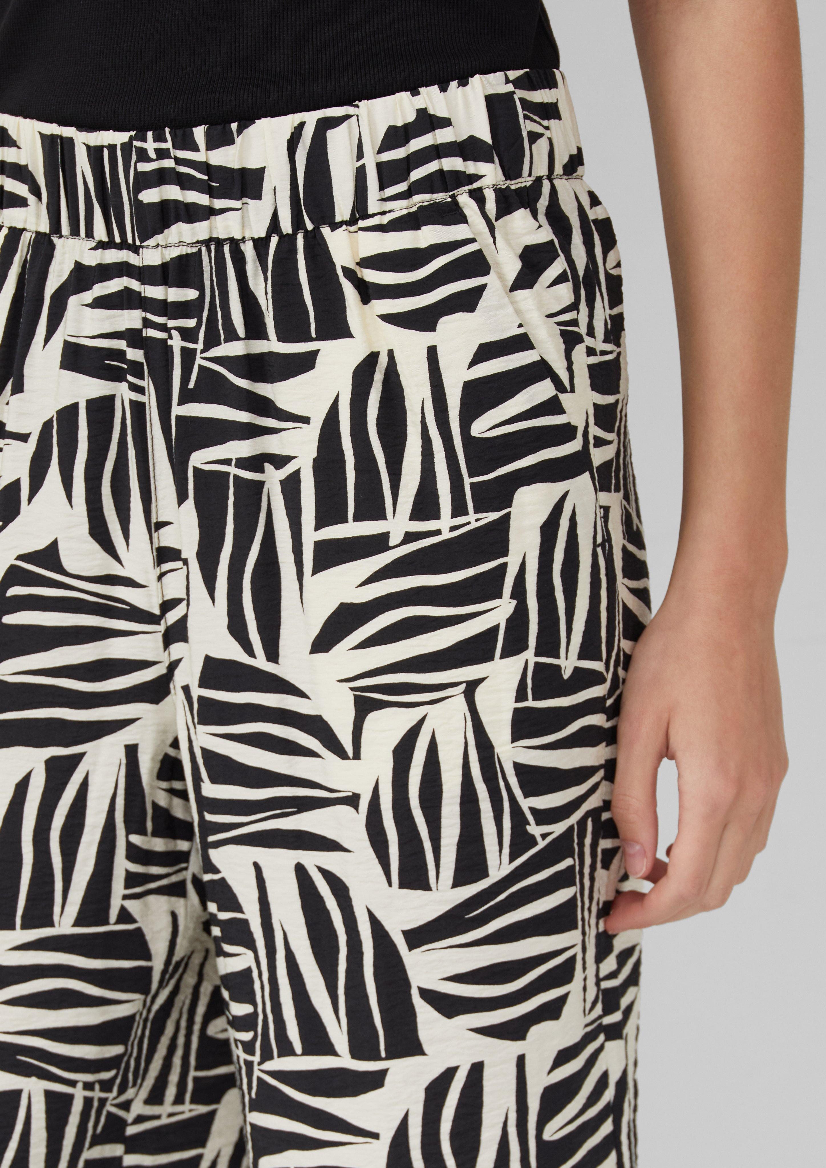 s.Oliver 3/4-Hose Culotte aus Viskosemix mit günstig online kaufen