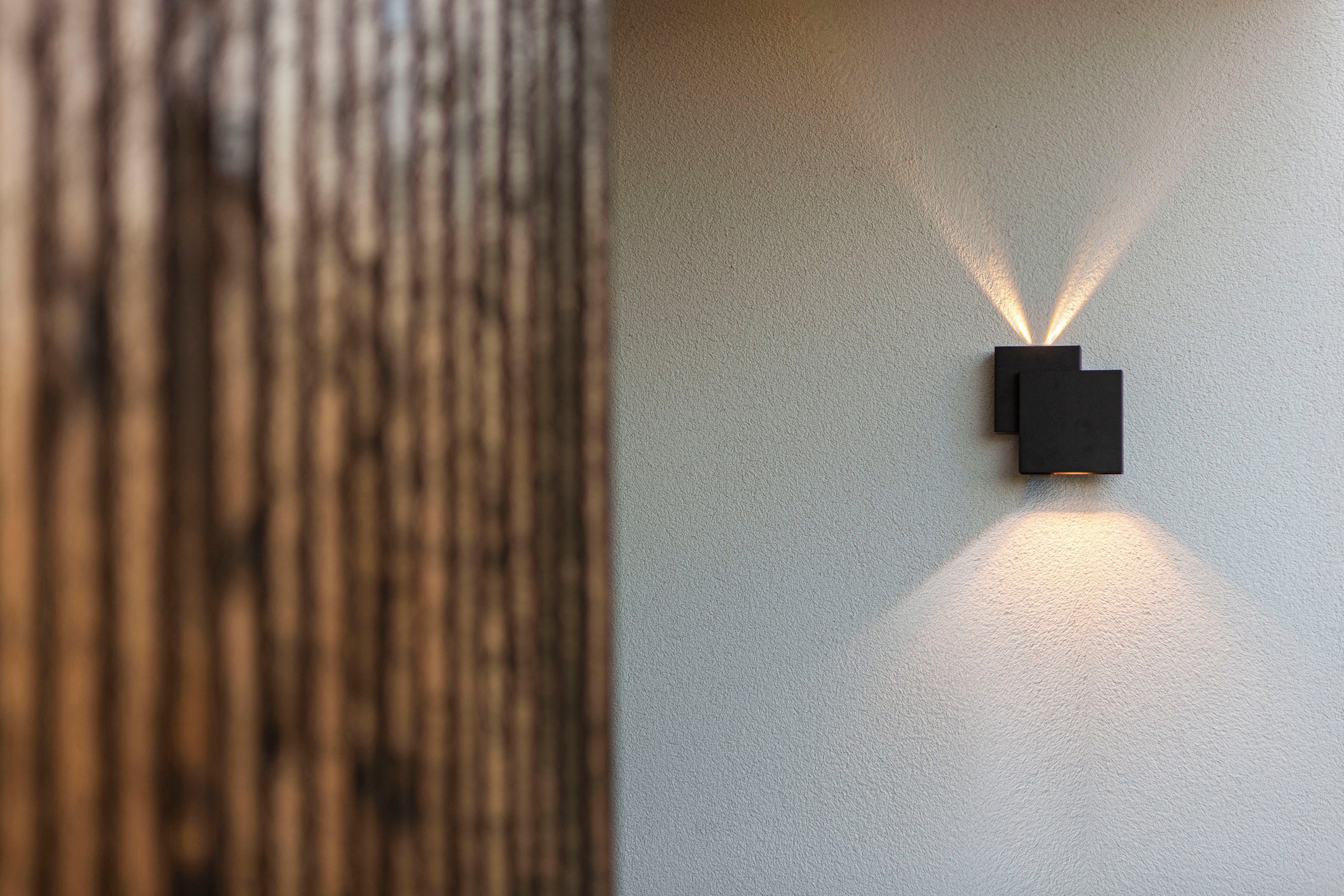 LUTEC LED & integriert, Design, Indirektes LED einzigartiges fest direktes RIALTO, Licht Außen-Deckenleuchte