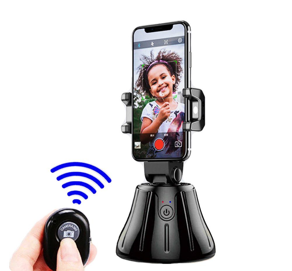 Housruse Gimbal Smartphone,Face Tracking Telefonhalter, 360° Kamera-Gimbal