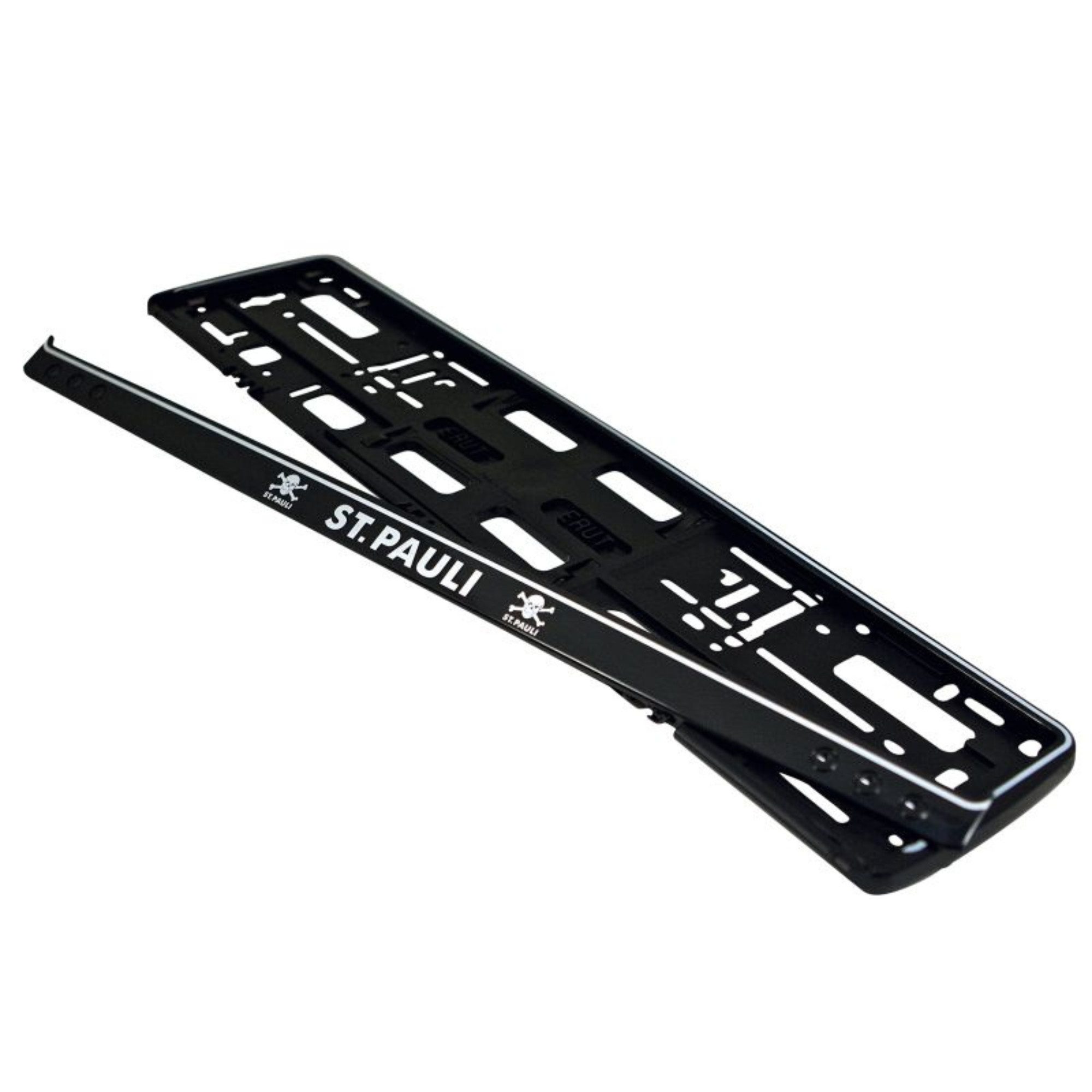 FC St. Pauli Kennzeichenhalter Nummernschildhalter Totenkopf