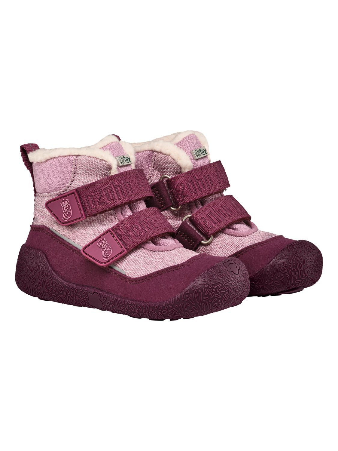 Affenzahn Vegan Snuggy Lauflernschuh warm gefüttert