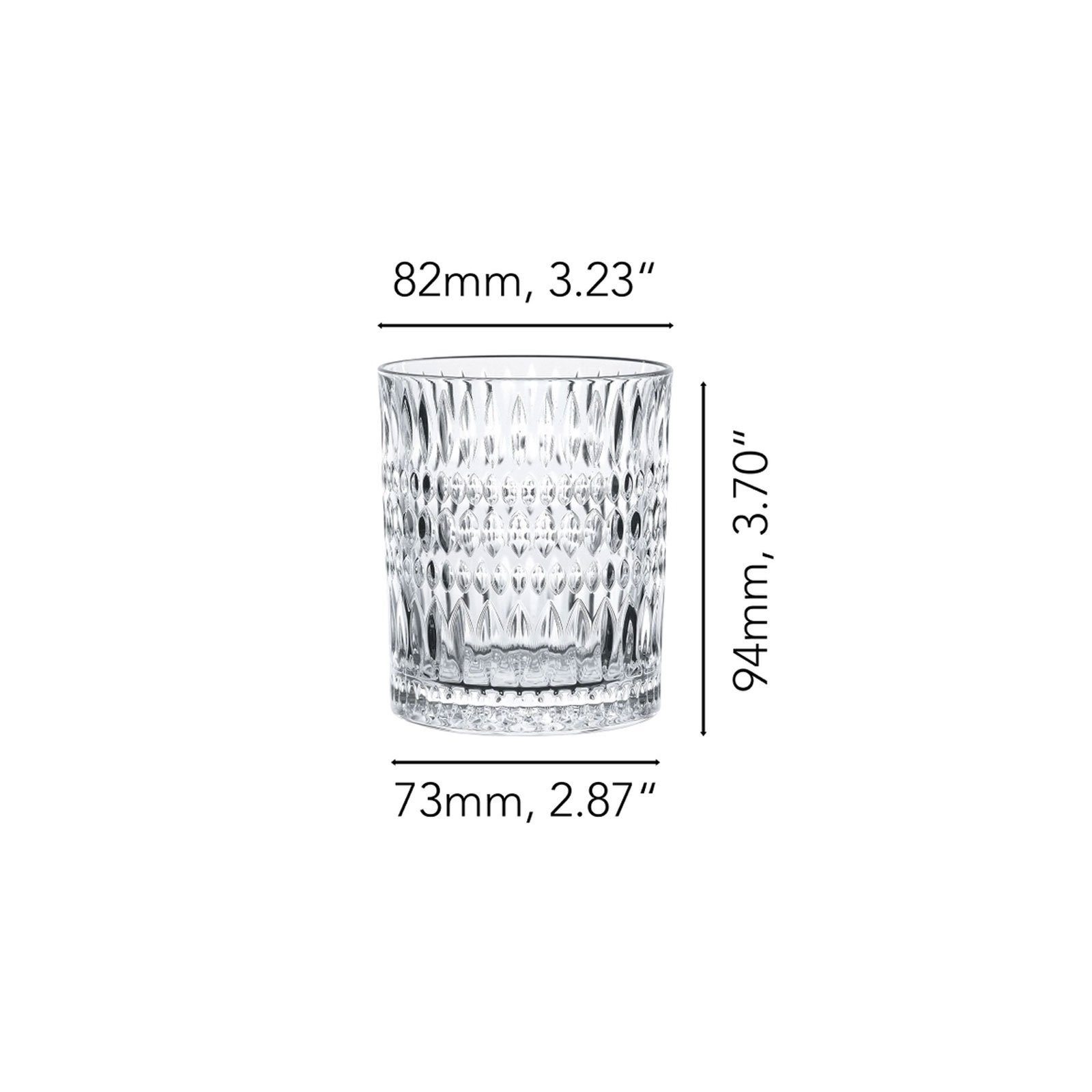 Glas Ethno, 105397 Set spülmaschinenfest, 6-er Nachtmann Kristallglas,