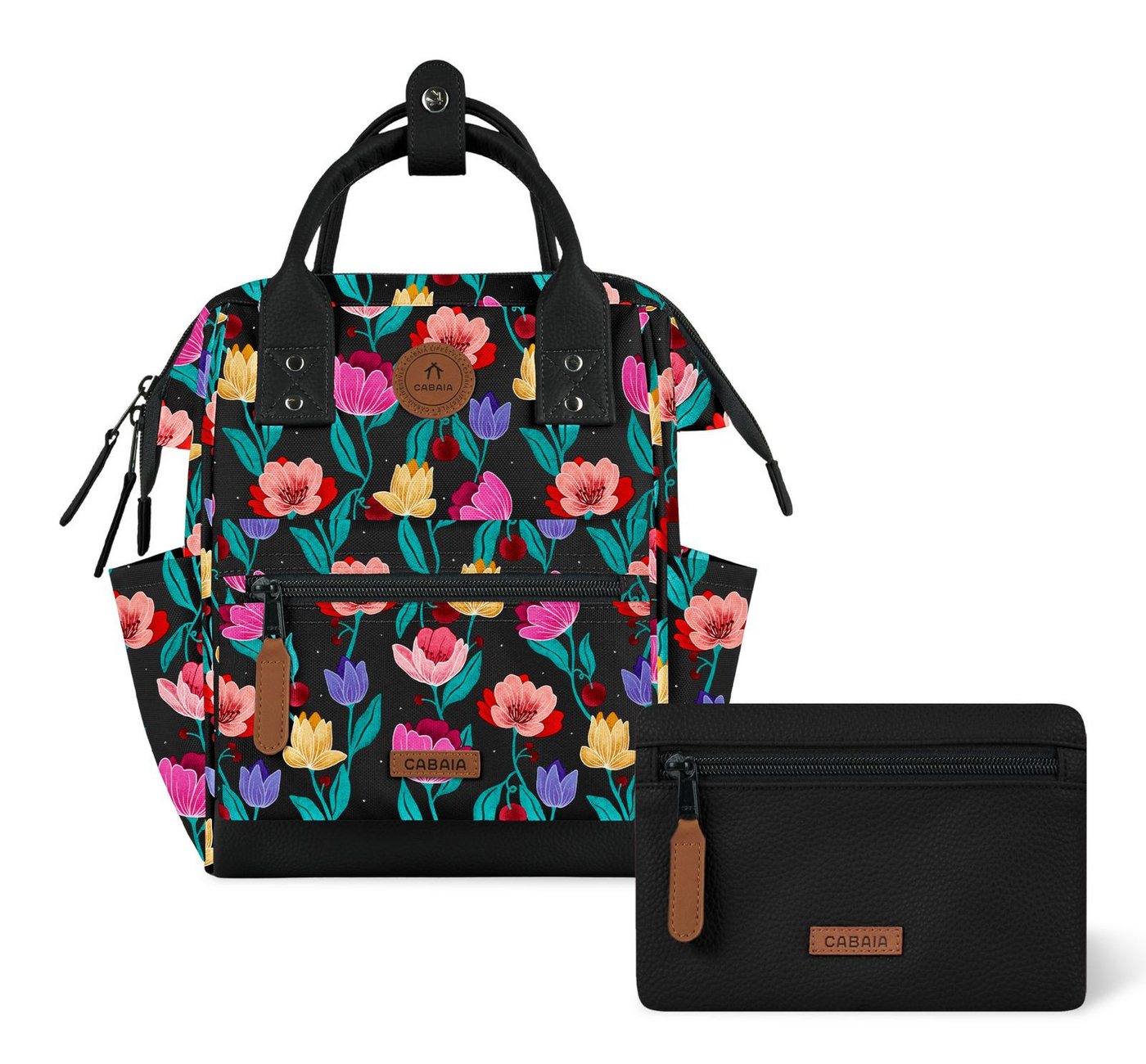 CABAIA Rucksack All Over Backpack (Set, 3-tlg)