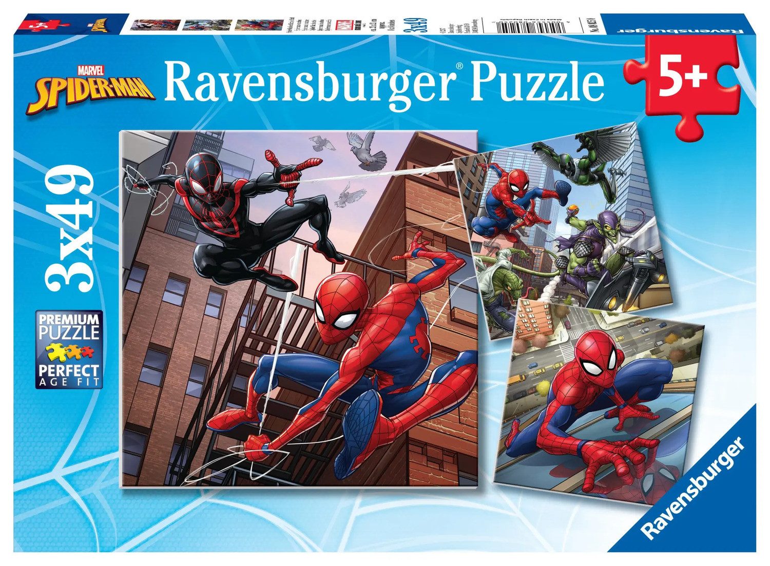 Ravensburger Puzzle Ravensburger Kinderpuzzle 08025 - Spider-Man beschützt günstig online kaufen
