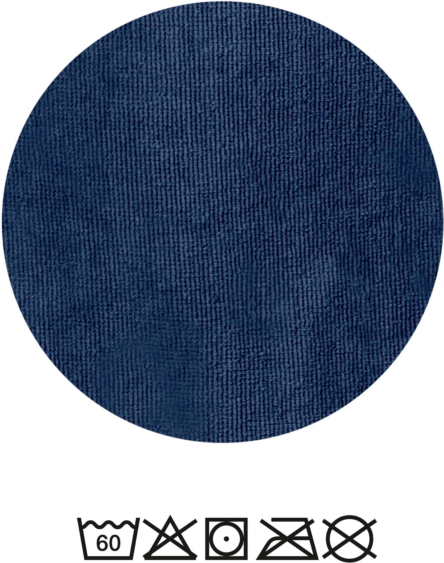 Biberna Unisex-Bademantel Meike, Langform, Frotteevelours, Kapuze, Gürtel, Velours Bademantel für Damen & Herren, mit Kapuze, feine Samt-Optik