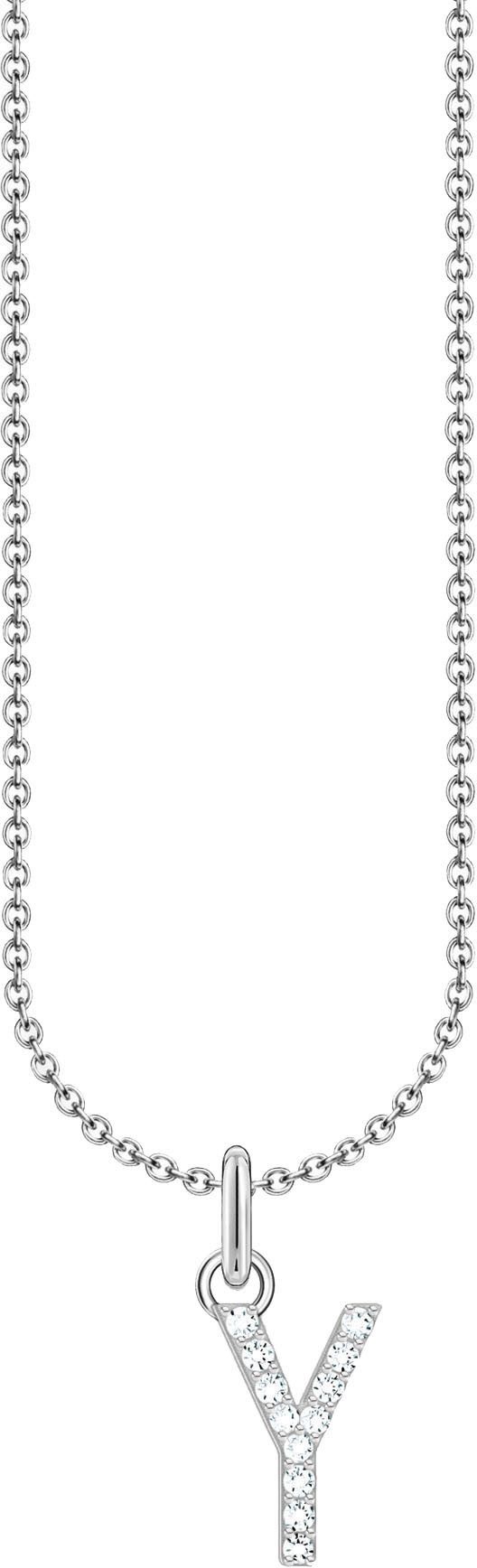 THOMAS SABO Kette mit Anhänger Buchstab...