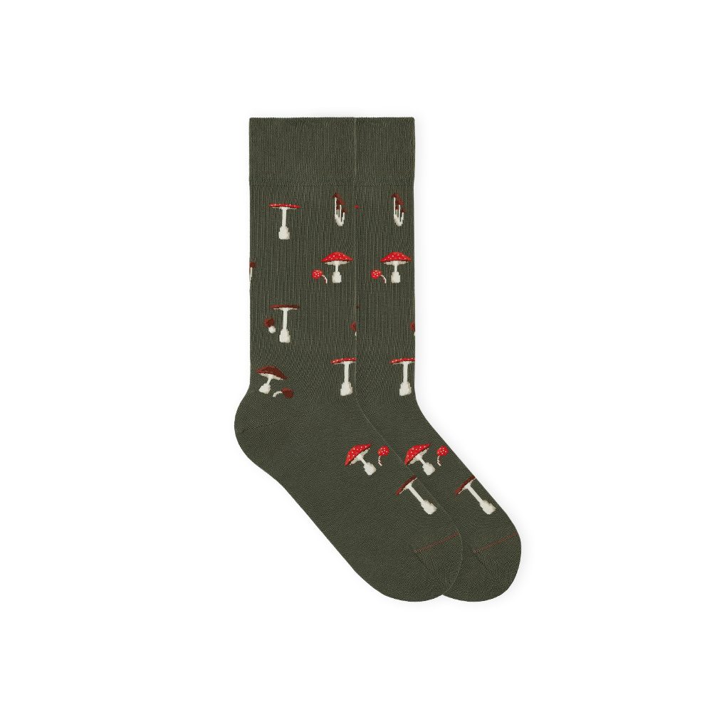 Socken Gemusterte Socken in mehrfarbig