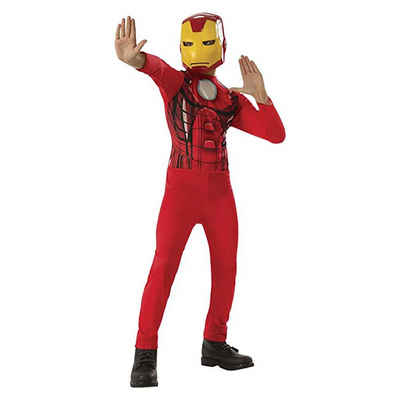 Rubie´s Kostüm Iron Man Kinderkostüm, Avengers Superheld Overall, Iron Man Kinderkostüm