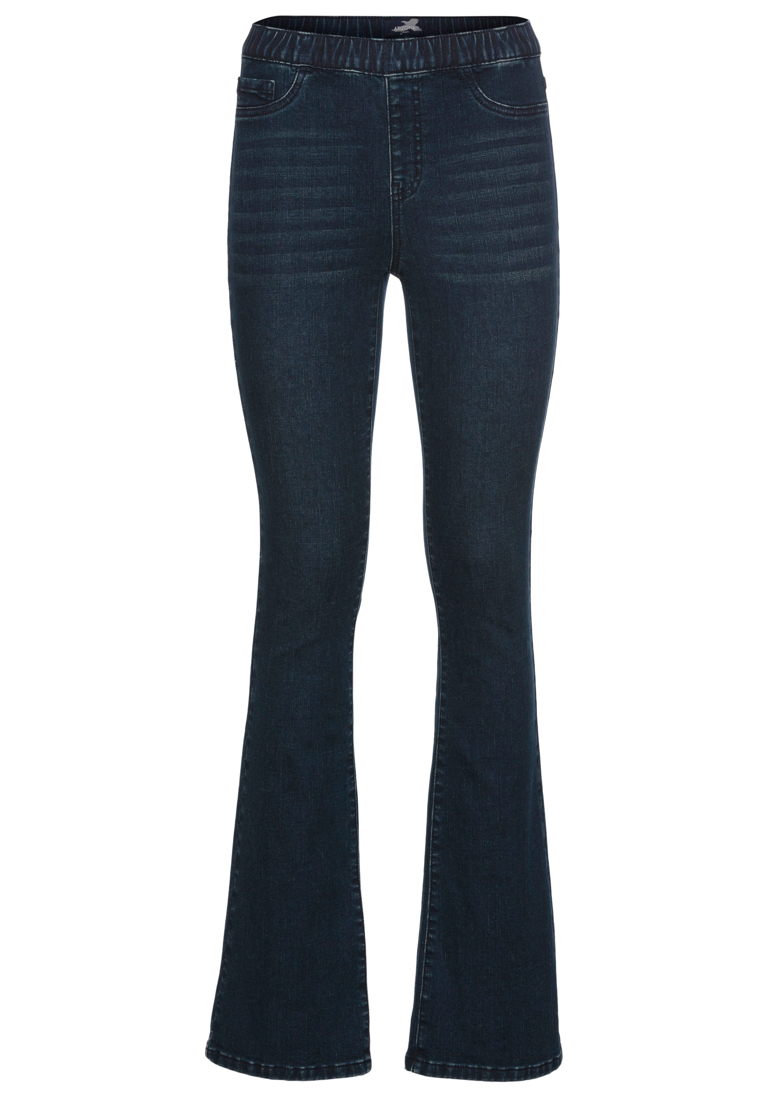 Arizona Jeansjeggings Bootcut mit leichtem Thermo Effekt High Waist