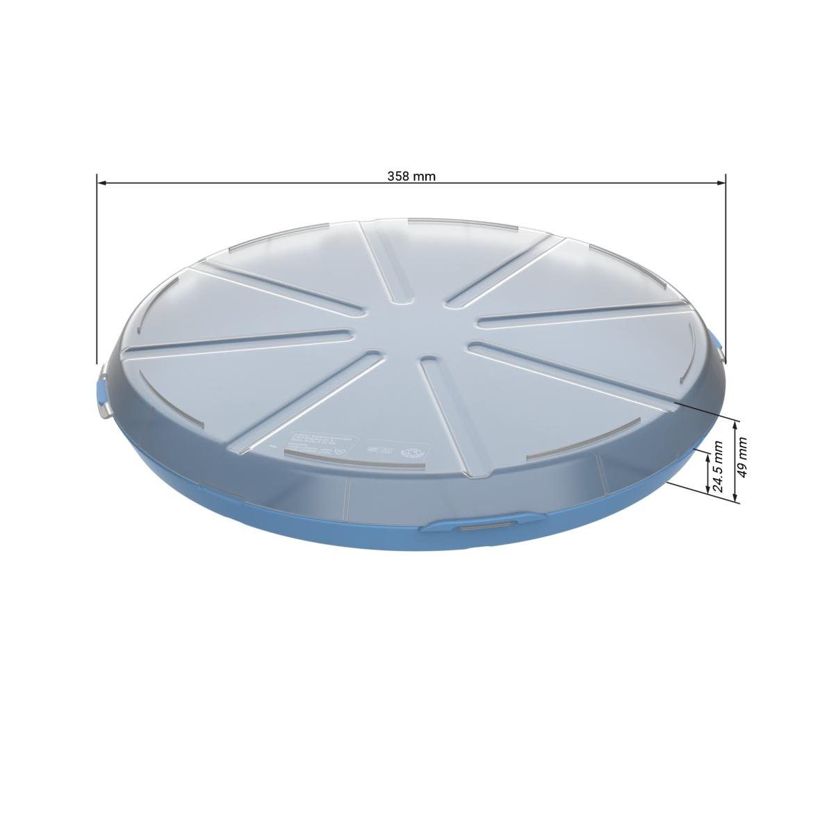 elasto Aufbewahrungssystem Pizzabox 'ToGo' Transportbox Ø 36 cm für unterwegs – Bild 2 von 5