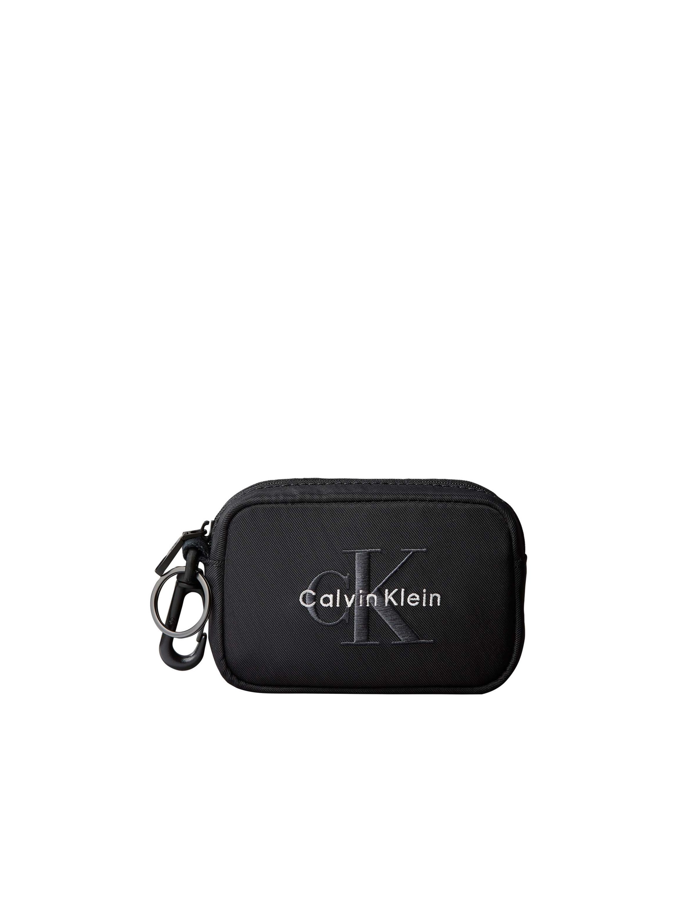 Calvin Klein Taschenanhänger BOLD CLIP ZIP POUCH Accessories, Bag Charm mit CK- Logo