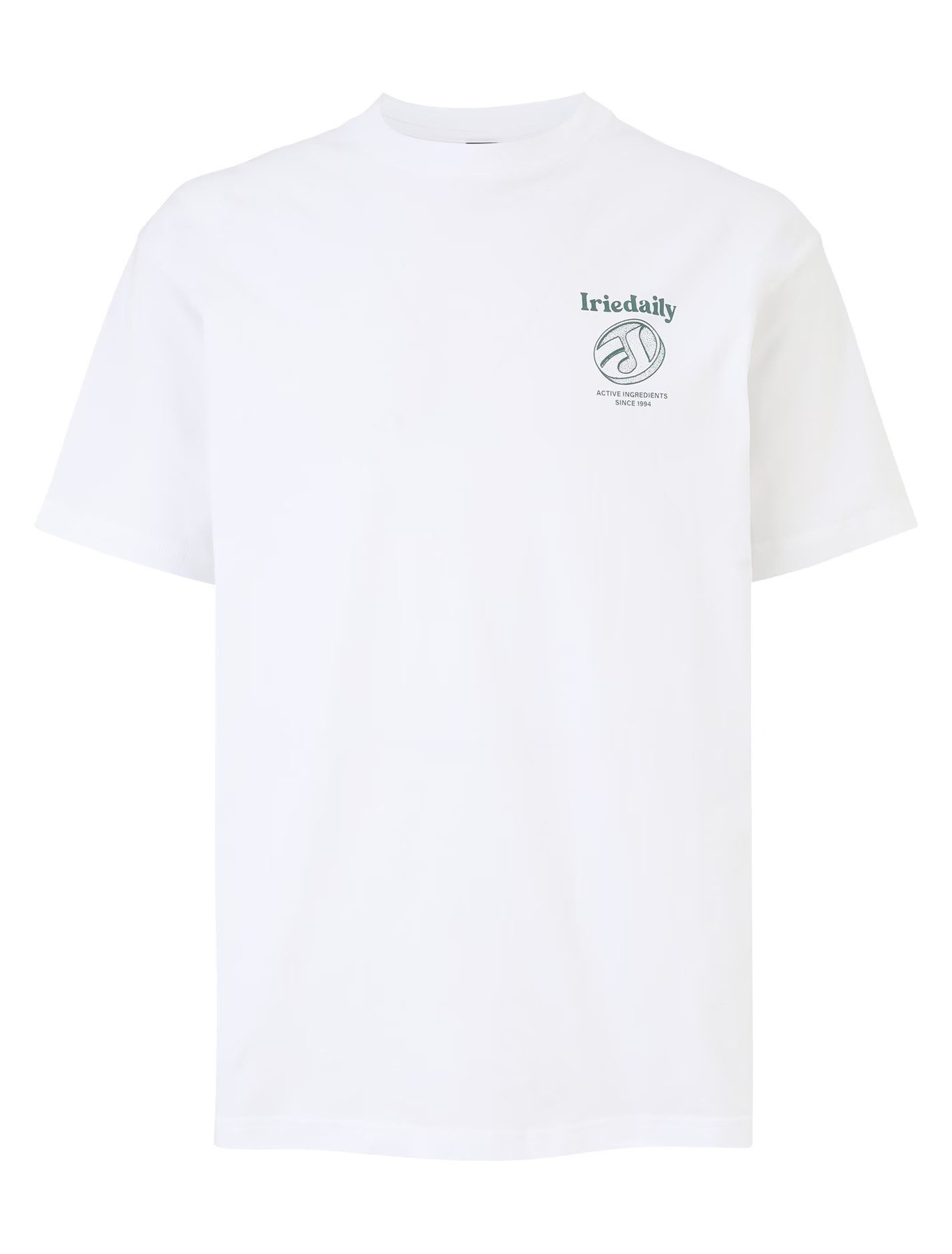 iriedaily Kurzarmshirt Hangover Club T-Shirt - Kurzarmshirt Herren Baumwolle - Shirt weiß