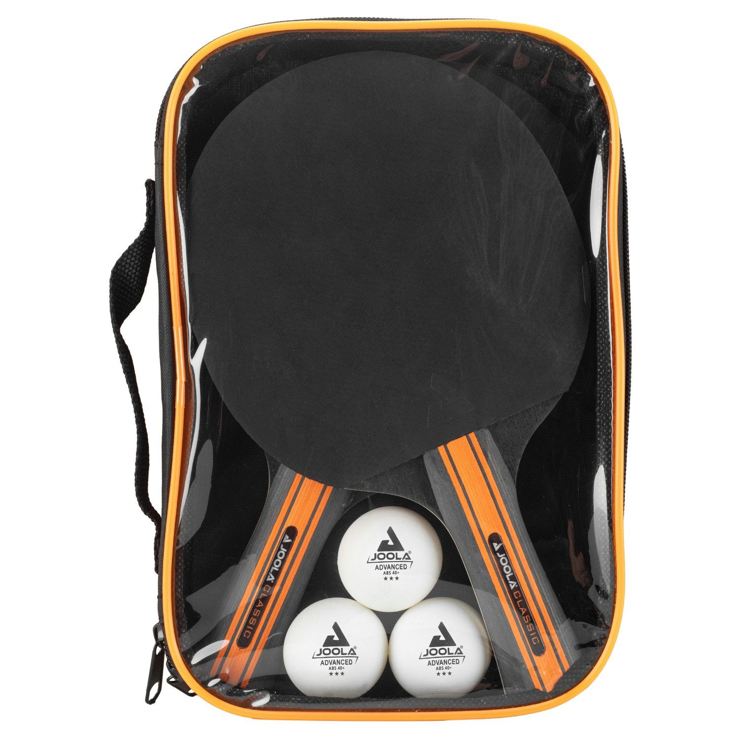 Joola Tischtennisschläger Set "Classic" mit 2 Schlägern (Set, inkl. 3 Bälle und Tasche) – Bild 4 von 4
