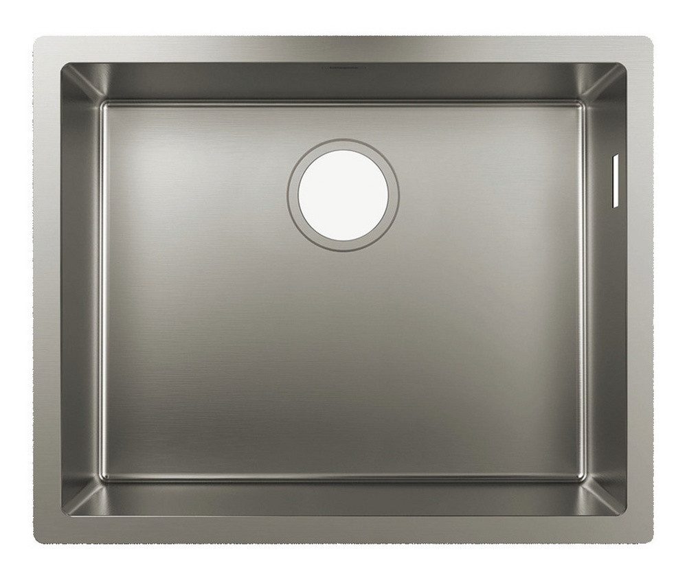 hansgrohe Küchenspüle S71, S719-U500 Unterbauspüle 500 - Edelstahl