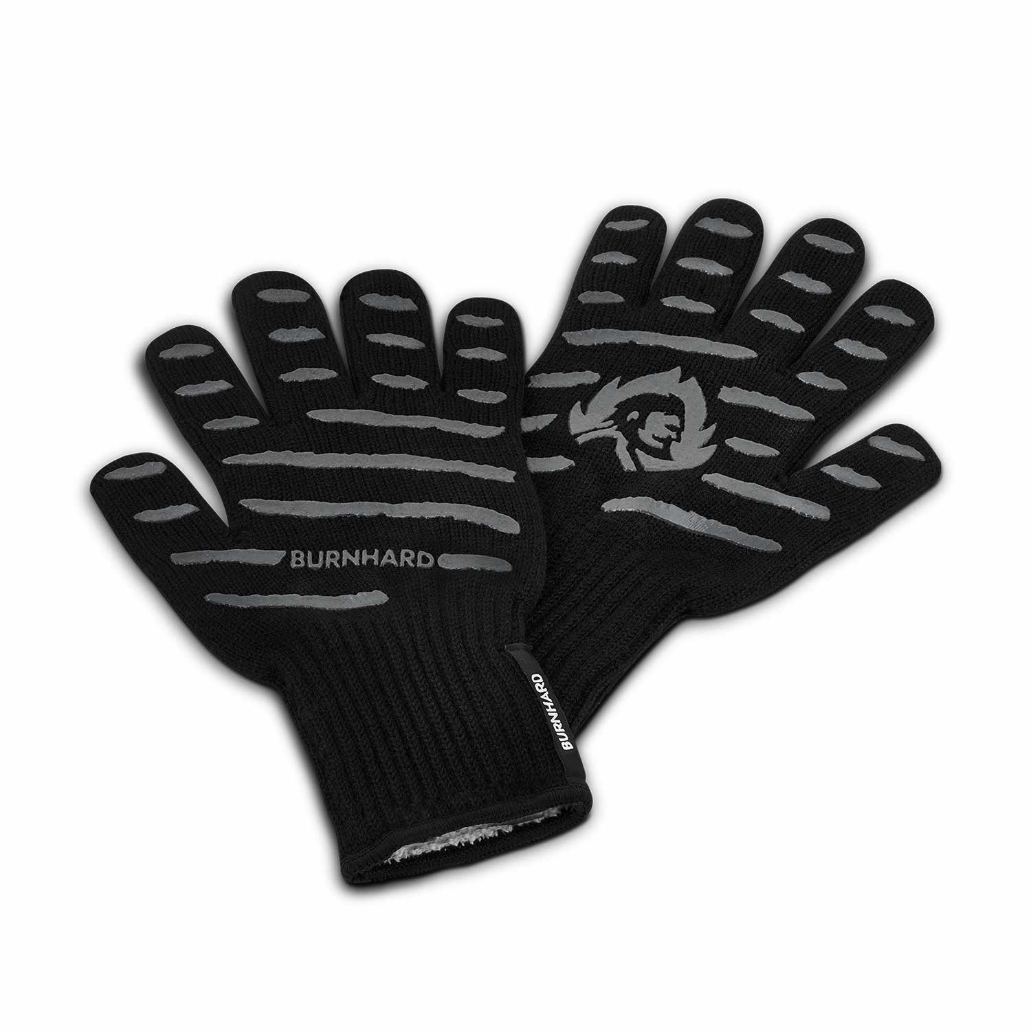 BURNHARD® Grillhandschuhe Aramid Grillhandschuhe, L -XL, L - XL, Ofenhandschuhe Set