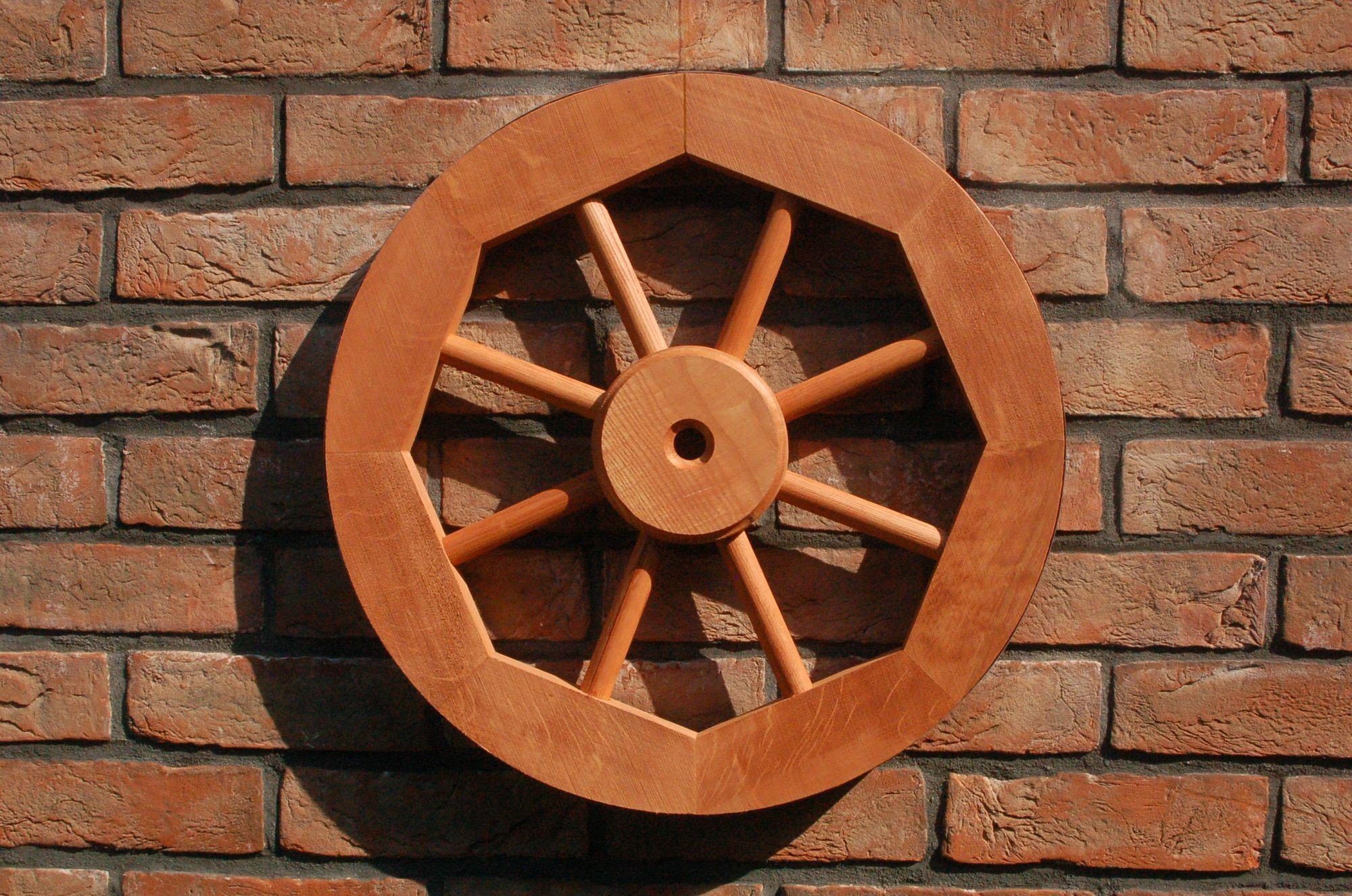 Gartenfigur Wagenrad 48 cm